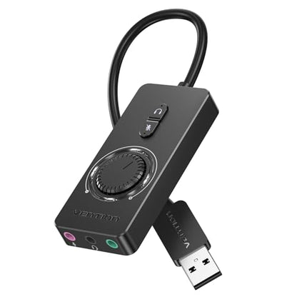 VENTION USB Sound Card 5059821084558 Stereo 48kHz 2.0 External Audio Adapter