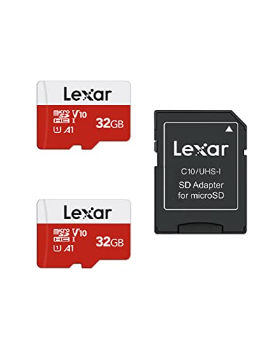 Lexar 64GB Micro SDHC UHS-I Flash Memory Card LMSESXX032G-B2AEU Class 10 V10 A1