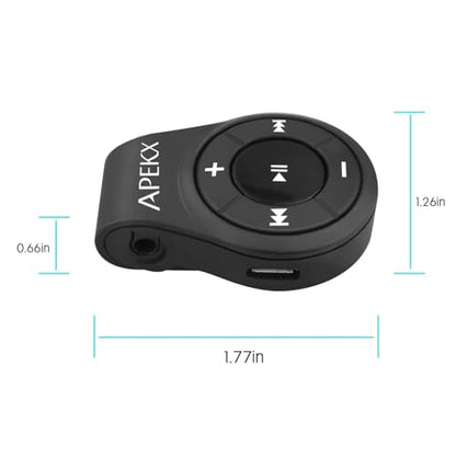 APEKX Bluetooth Audio Adapter 4.1 EDR Compatible with IOS and Android