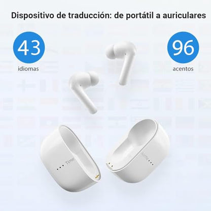 Timekettle M3 TMK005 Bluetooth Translator Earbuds for Adults and Teens