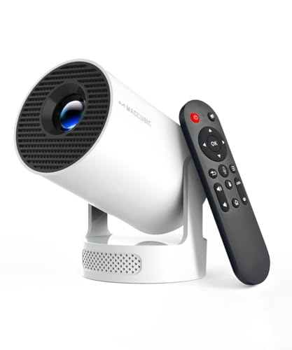 Magcubic 1280x720 HY300pro+ Portable LCD Projector 8000 Lumens with Bluetooth and Wi-Fi Connectivity