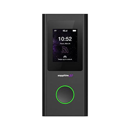 TravelWifi Sapphire 5G Mobile Hotspot WPS Tri-Band Wireless 802.11ax Connectivity Technology