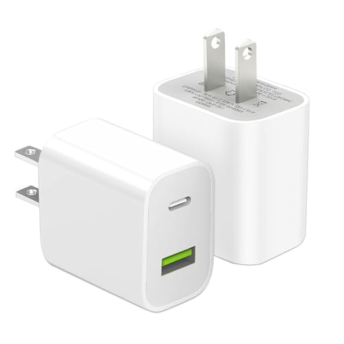 DENGWENQIANG 20W Dual Port USB Type A and USB Type C Wall Charger OFS-391