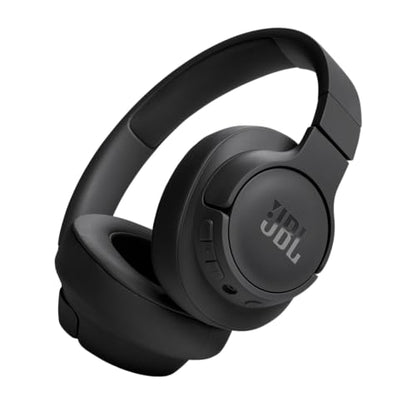 JBL Tune 720BT JBLT720BTBLKAM Wireless Over-Ear Headphones, Bluetooth 5.3, 76H Battery Life, Noise Isolation