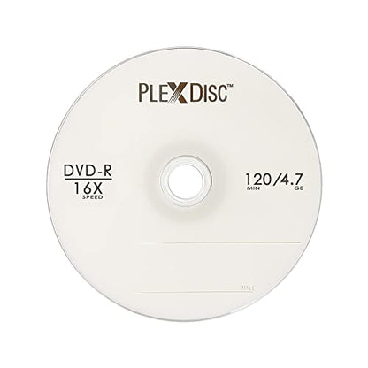 PlexDisc 4.7GB 16x Model 632-815-BX DVD-R Data Storage Media