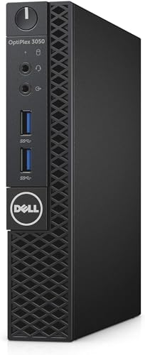 Dell OptiPlex 3050 Micro Form Factor Desktop Computer, i5-7500T, 8GB DDR4, 256GB SSD, Windows 11 Pro
