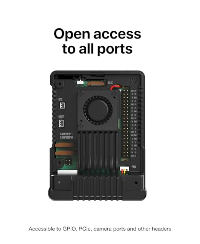 Argon Forty A23-006 AR-NEO5-BLCK Raspberry Pi Mini ITX Aluminum Case