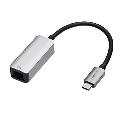 Amazon Basics 2 Port RJ45 Gigabit Ethernet Adapter No Plug UTC-GE-AL