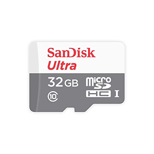 SanDisk 32GB SDSDQUAN-032G-G4A microSDHC Class 10 UHS-I Memory Card with SD Adapter