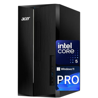 Acer Aspire Tower PC | 14th Gen Intel Core i5-14400 | 16GB DDR5 RAM | 1TB SSD Storage | HDMI | Ethernet | Computer Tower
