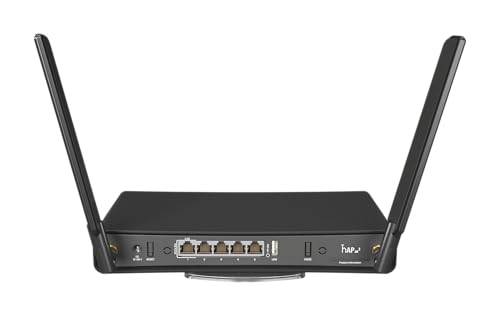 MikroTik hAP ax3 C53UiG+5HPaxD2HPaxD-US Access Point Dual-Band 5GHz Wi-Fi 6 Router