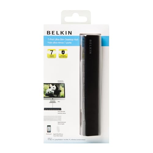 Belkin 7-Port USB 2.0 Hub Desktop Model F4U041tt