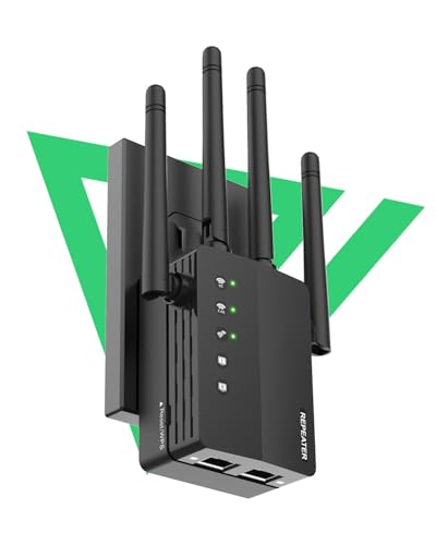 GEYILO 1200Mbps Dual Band 5GHz WiFi Extender WD-R1206U