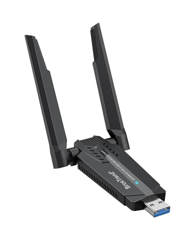 BrosTrend 3.62in AXE3000 WiFi 6E Linux USB Adapter USB 3.0