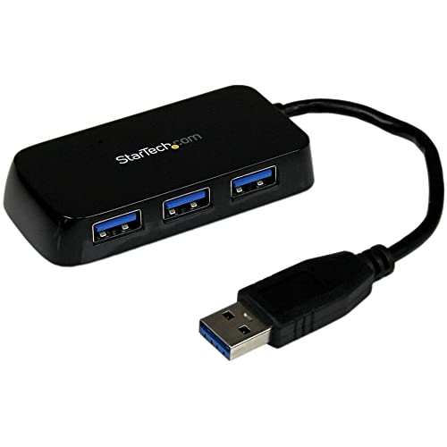 StarTech.com 4-Port USB 3.0 SuperSpeed Hub ST4300MINU3B