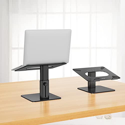 BESIGN LSX6N 3.94x3.94x3.94in Laptop Stand Black Adjustable Ergonomic Universal
