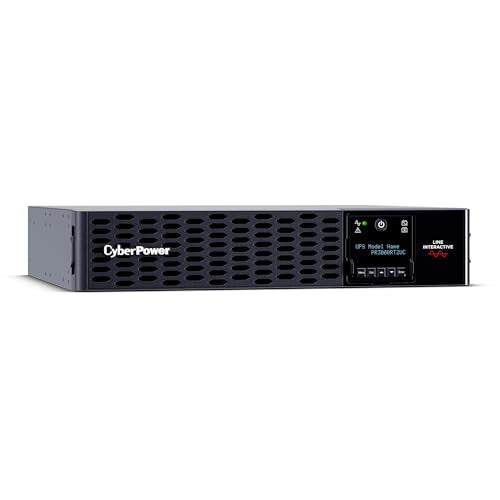 CyberPower PR3000RT2UC 3000VA/3000W UPS Battery Backup Rack/Tower, 120V, 30A