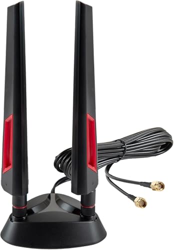 Eifagur 9dBi WiFi 7 Antenna RP-SMA Connector 50 Ohms Radio