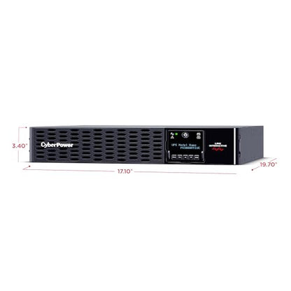 CyberPower PR3000RT2UC 3000VA/3000W UPS Battery Backup Rack/Tower, 120V, 30A