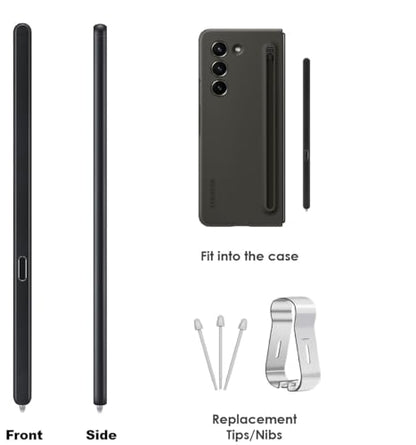 SLQ 1.5mm Slim S Pen Fold Edition for Galaxy Z Fold 6/Fold 5 - Black