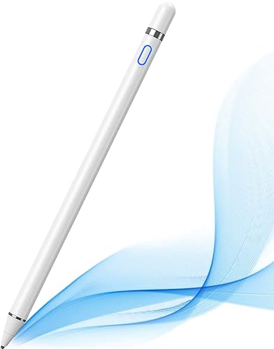 DOGAIN 7.01 inches KZ-02 Active Digital Stylus Pen for Tablets and Smartphones, White