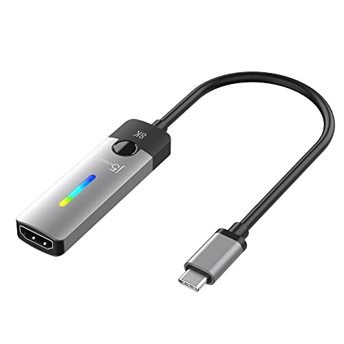 j5create USB Type C to HDMI Adapter JCA157 8K@60Hz 4K@144Hz Monitor