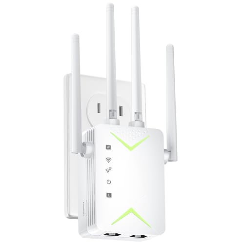 Techtex 7.32in x 3.74in x 2.24in WiFi Extender B0GKPNZSK8