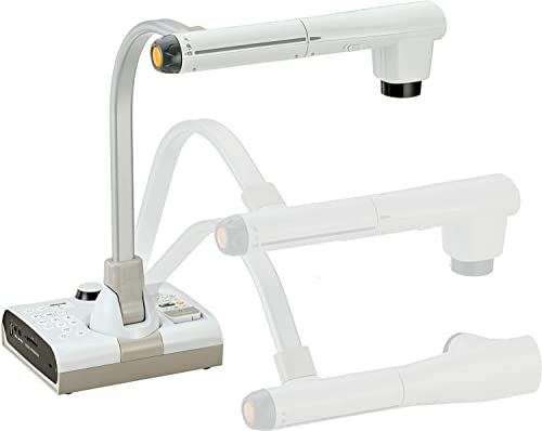 ELMO 1380-17 4K 30fps Document Camera, 12MP, Optical Zoom 12x, Digital Zoom 16x