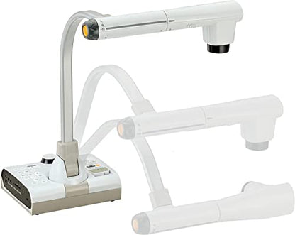 ELMO 1380-17 4K 30fps Document Camera, 12MP, Optical Zoom 12x, Digital Zoom 16x