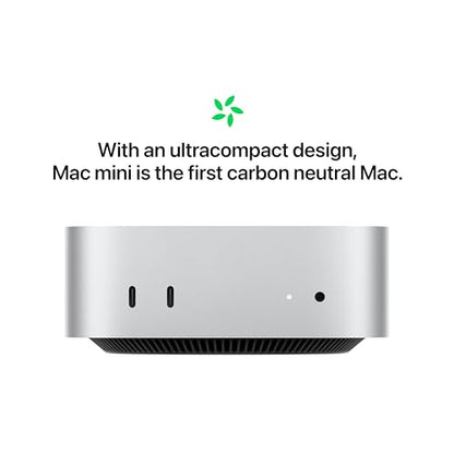 Apple 5x5 inches MU9E3LL/A Desktop Computer with M4 Chip, 16GB RAM, 512GB SSD, Gigabit Ethernet