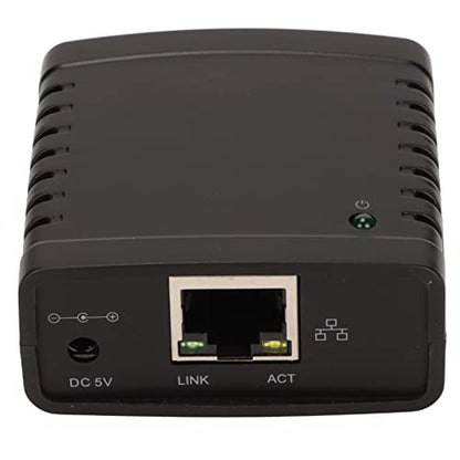 GOWENIC USB Printer Server, 10/100Mbps RJ45 Network Adapter