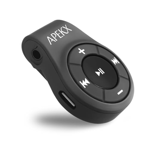 APEKX Bluetooth Audio Adapter 4.1 EDR Compatible with IOS and Android
