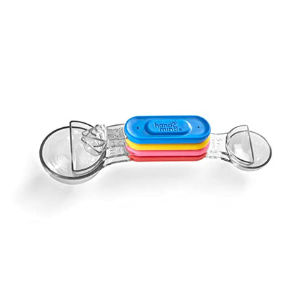 hand2mind 4 Piece Measuring Spoon Set Model Number 94467 Liquid Measurement Tools
