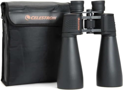 Celestron 15x70mm 71009-CGL Porro Prism Binoculars, Center Focus, Manual Focus, Water Resistant