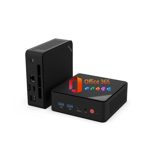 QAZIPO Mini PC JNC15 4K Display Intel Pentium Gold 6500Y 3.4GHz 16GB RAM 256GB SSD Educational Computing System