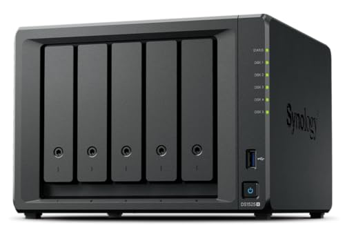 Synology DiskStation DS1525+ 60TB NAS Enclosure