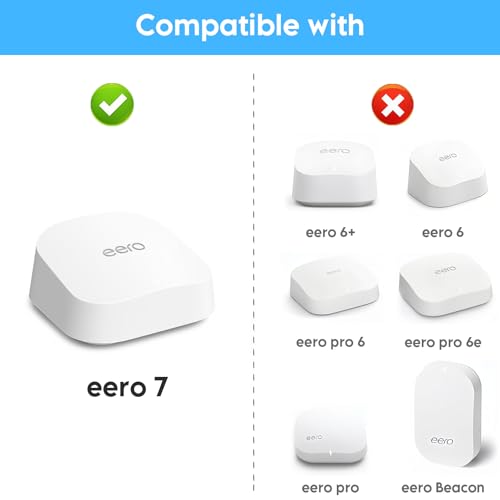 XLTTYWL 1 Pack 1218 Wall Mount Kit for eero 7 - White