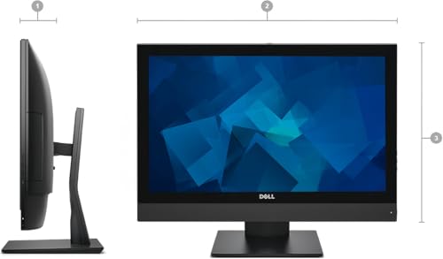 Dell 21.5" OptiPlex 5250 All-in-One Desktop Computer | 1920x1080 | Windows 11 Pro | Intel G4560 | 8GB RAM | 256GB SSD