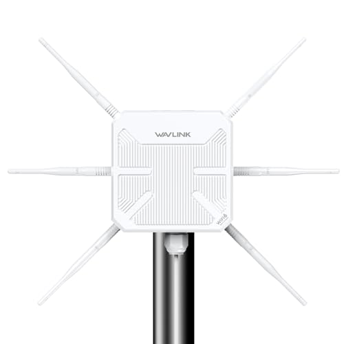 WAVLINK AX3000 Outdoor Access Point WN588HX3-B Dual-Band WiFi 6 802.11ax 3000 Mbps