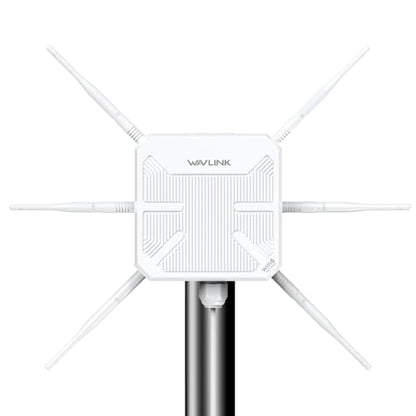 WAVLINK AX3000 Outdoor Access Point WN588HX3-B Dual-Band WiFi 6 802.11ax 3000 Mbps