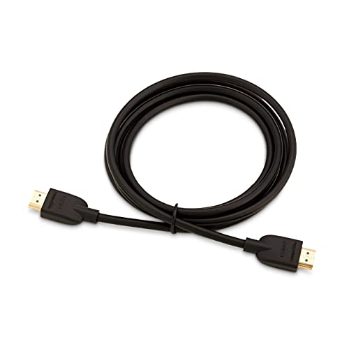 Amazon Basics 6ft HDMI Cable Male-to-Male 4K@60Hz High-Speed with Ethernet