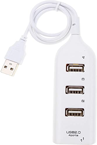 FDBV 4-Port USB 2.0 Hub Model HUBS16102020 White