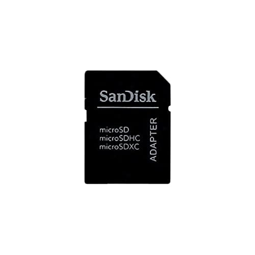 SanDisk 2 x 1.5 x 0.25 Inches MICROSD-ADAPTER Mini USB 1 Port Black