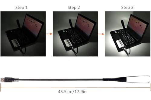 EBYPHAN 14-LED Mini USB Lamp - Model C15 - Dimmable Adjustable Light