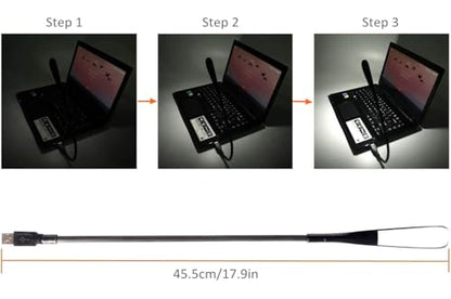 EBYPHAN 14-LED Mini USB Lamp - Model C15 - Dimmable Adjustable Light
