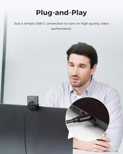 OBSBOT Meet 2 4K Webcam with 1/2" CMOS Sensor USB Connectivity