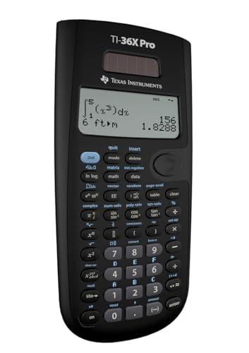 Texas Instruments TI-30X Engineering/Scientific Calculator | 2.62" LCD Screen | Battery Powered | Model 36PRO/TBL/1L1