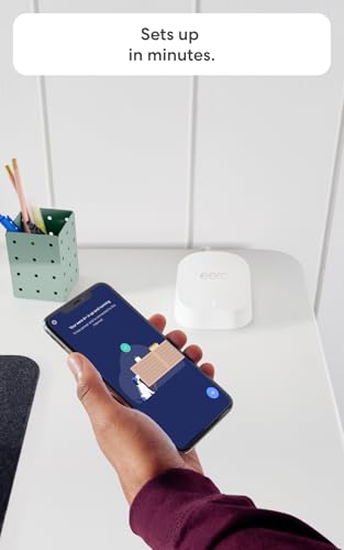 Amazon eero 6+ Mesh Wifi System Gigabit Speed Coverage 4500sqft 3-Pack