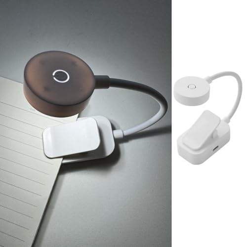 TALTAW 2.35" D x 1.42" W x 4.53" H E26 Reading Lamp 3 Color Temperature Adjustable Brightness Tabletop LED Light