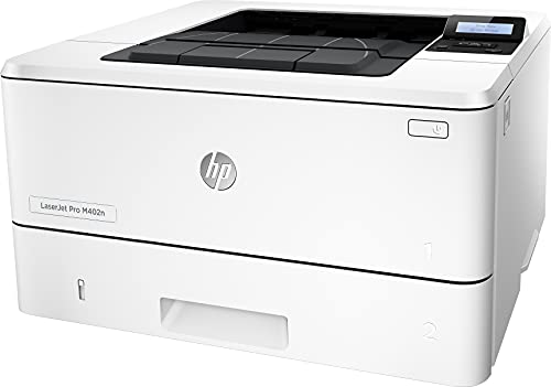 HP LaserJet Pro M402n Monochrome Laser Printer, 600 x 600 dpi